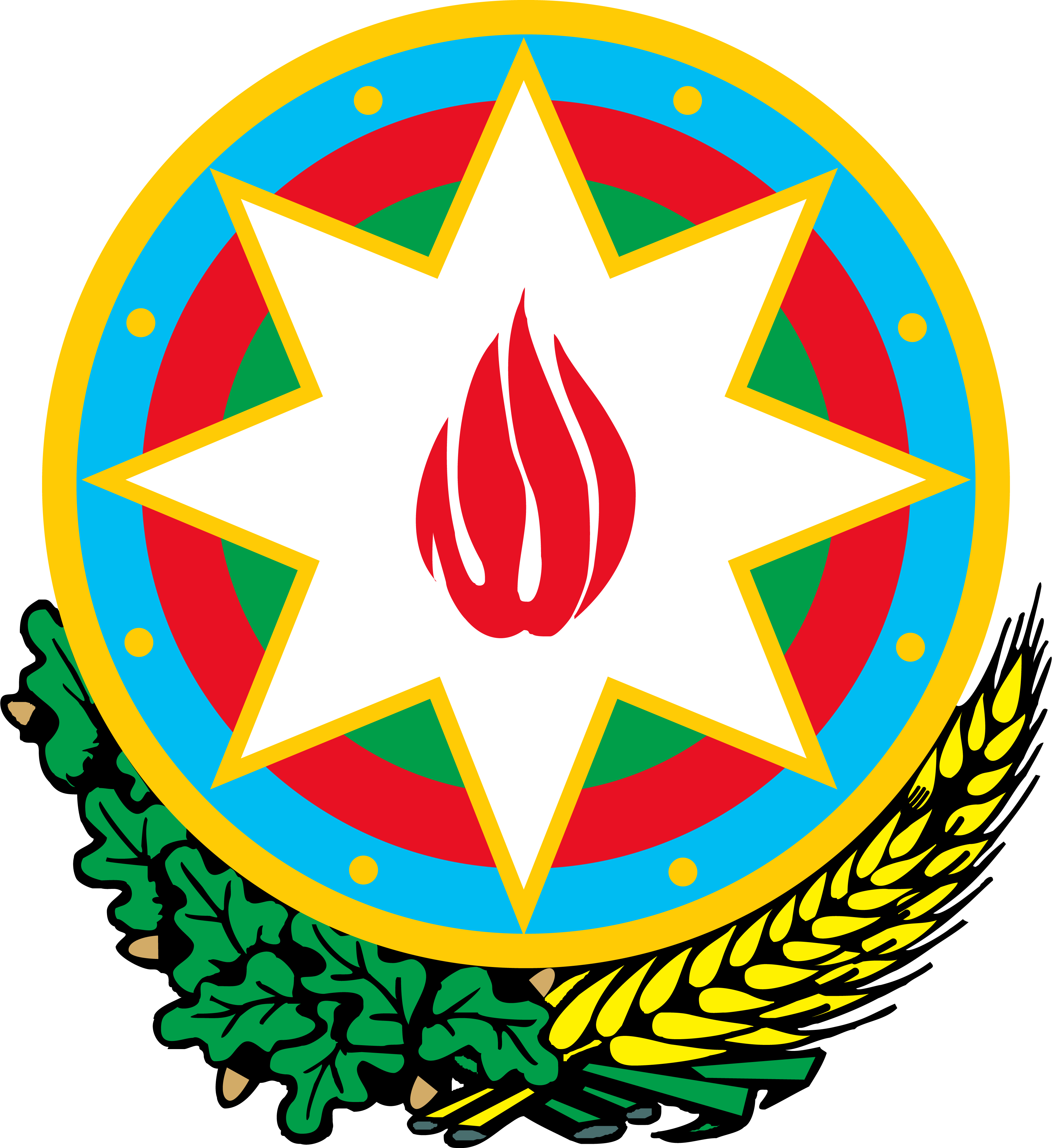 亚塞拜然国徽